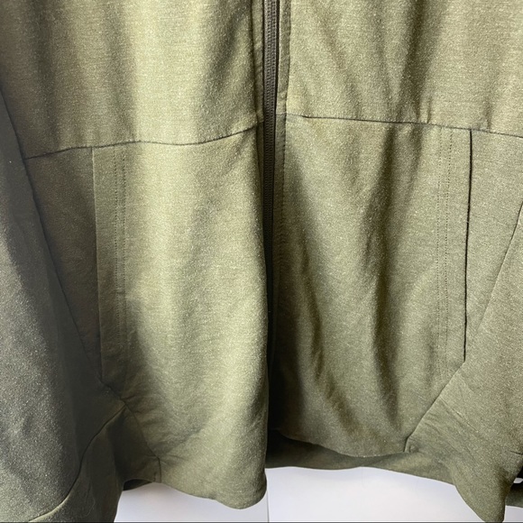 DIADORA sip up hoodie sweater green size large men’s - Picture 5 of 7
